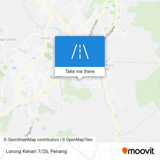 Peta Lorong Kenari 7/2b