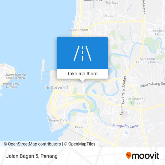 Jalan Bagan 5 map