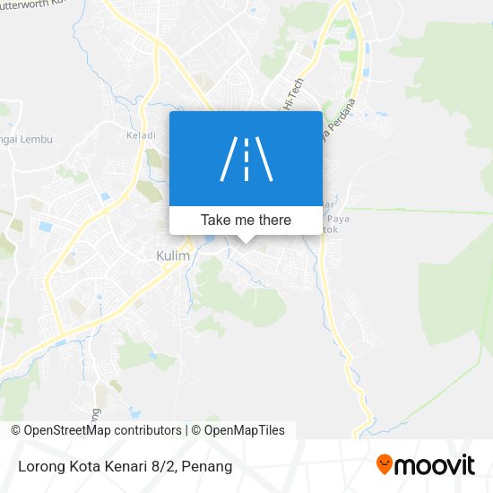 Lorong Kota Kenari 8/2 map