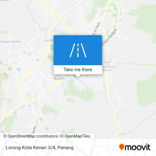Lorong Kota Kenari 3/4 map