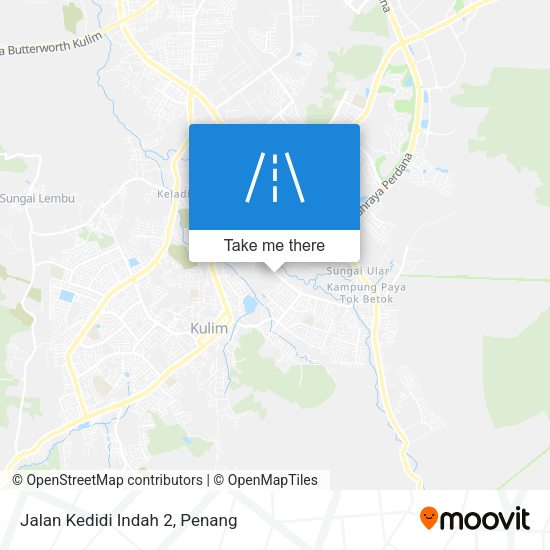 Peta Jalan Kedidi Indah 2