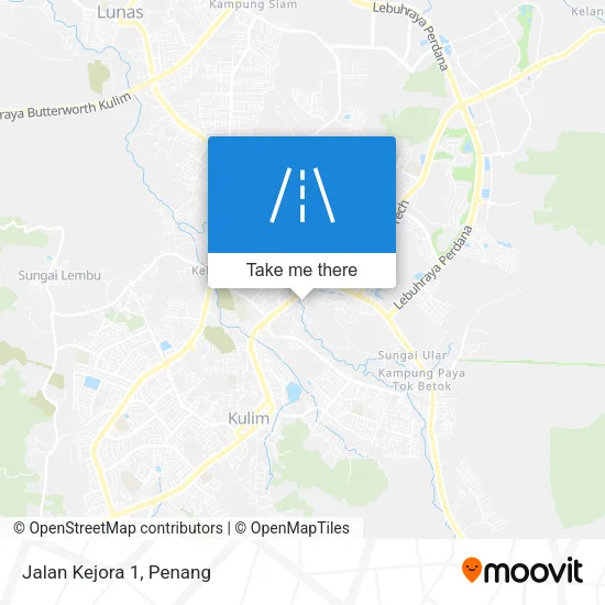 Jalan Kejora 1 map