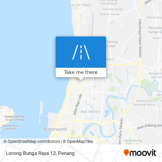 Lorong Bunga Raya 12 map