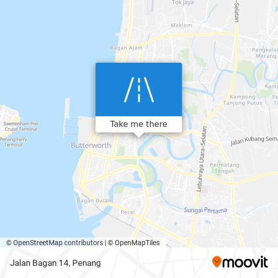 Jalan Bagan 14 map