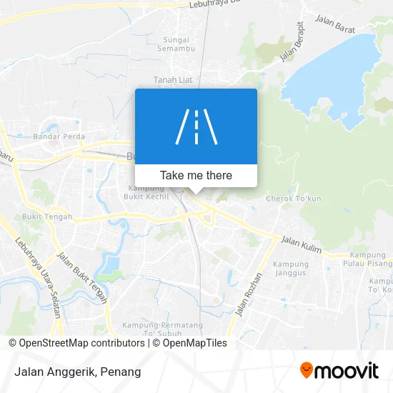 Jalan Anggerik map
