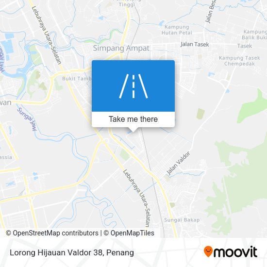 Lorong Hijauan Valdor 38 map