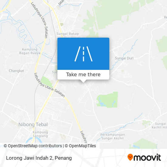 Lorong Jawi Indah 2 map