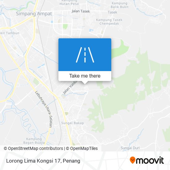 Lorong Lima Kongsi 17 map