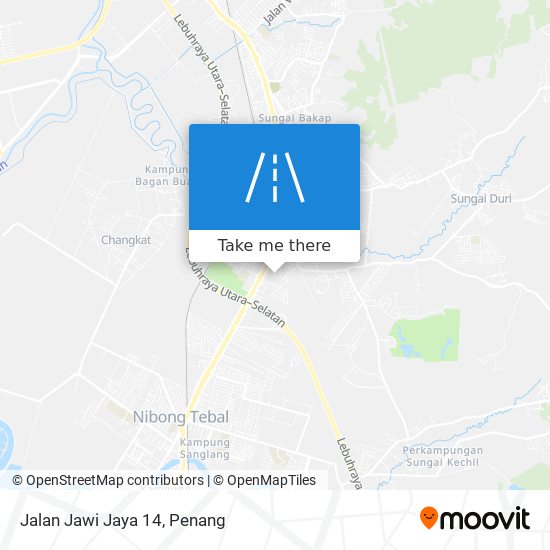 Peta Jalan Jawi Jaya 14