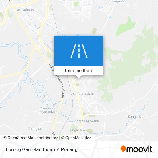 Lorong Gamelan Indah 7 map