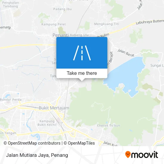 Jalan Mutiara Jaya map