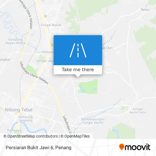 Persiaran Bukit Jawi 6 map