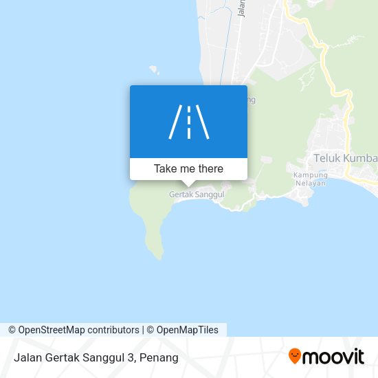 Peta Jalan Gertak Sanggul 3