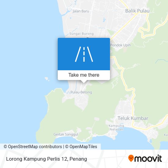 Lorong Kampung Perlis 12 map