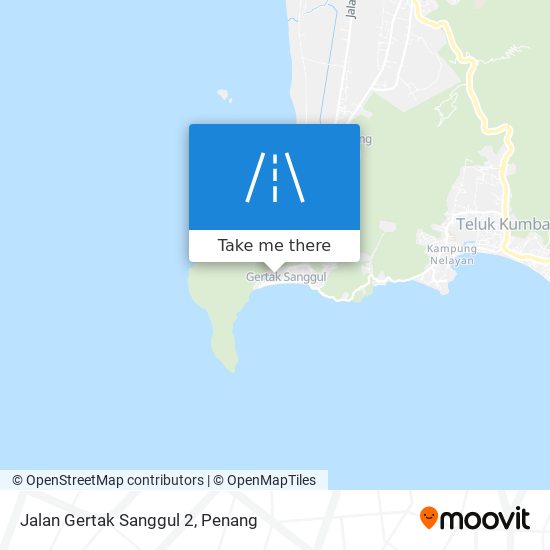 Peta Jalan Gertak Sanggul 2