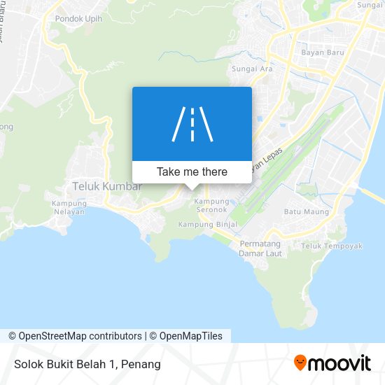 Peta Solok Bukit Belah 1