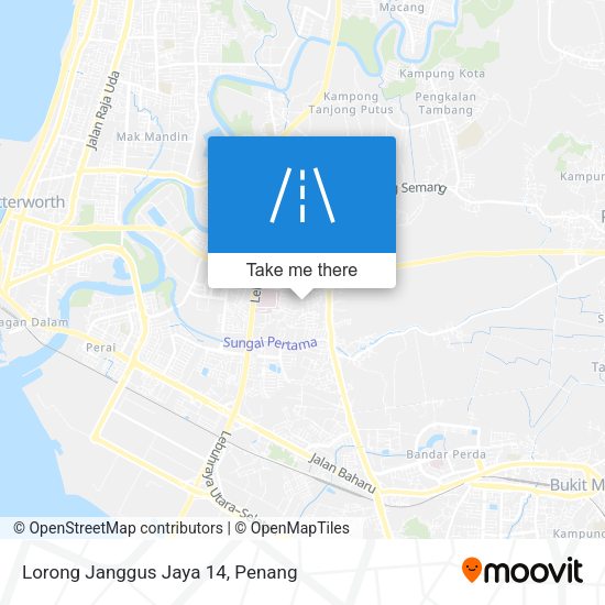 Lorong Janggus Jaya 14 map