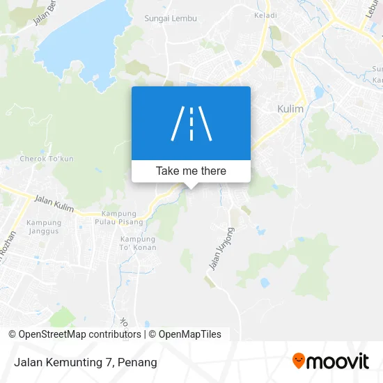 Jalan Kemunting 7 map