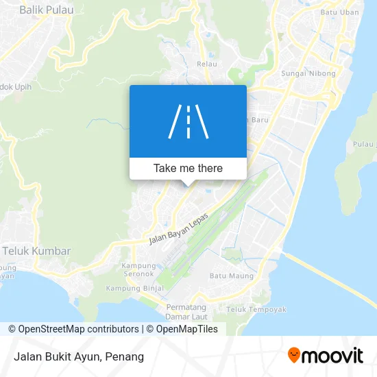 Jalan Bukit Ayun map