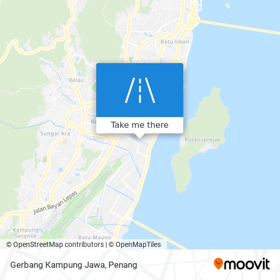 Peta Gerbang Kampung Jawa