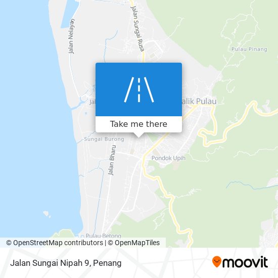 Jalan Sungai Nipah 9 map