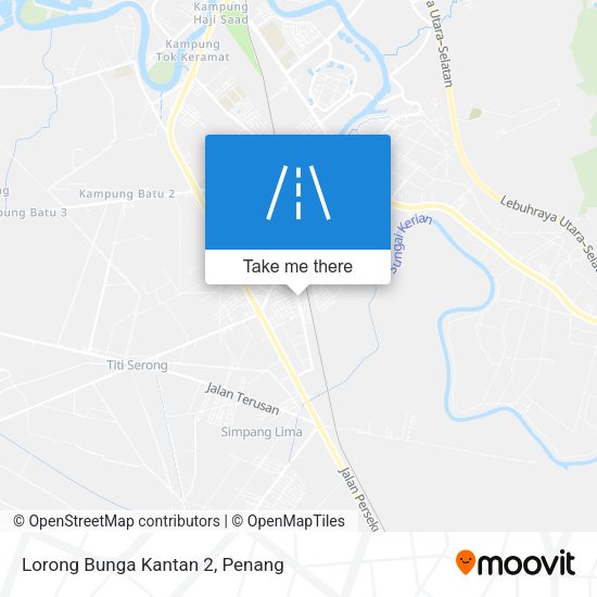 Lorong Bunga Kantan 2 map