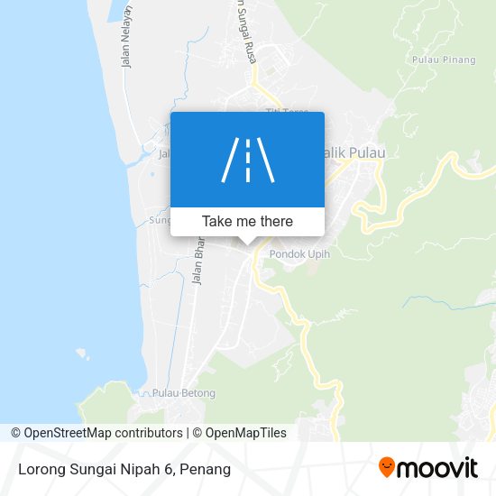 Lorong Sungai Nipah 6 map