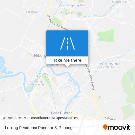 Lorong Residensi Panchor 3 map