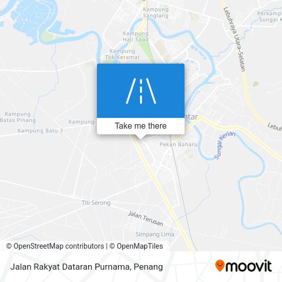 Jalan Rakyat Dataran Purnama map