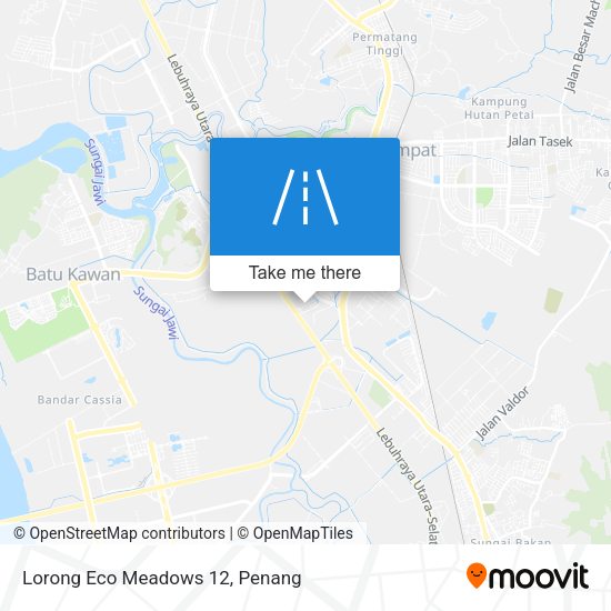 Peta Lorong Eco Meadows 12