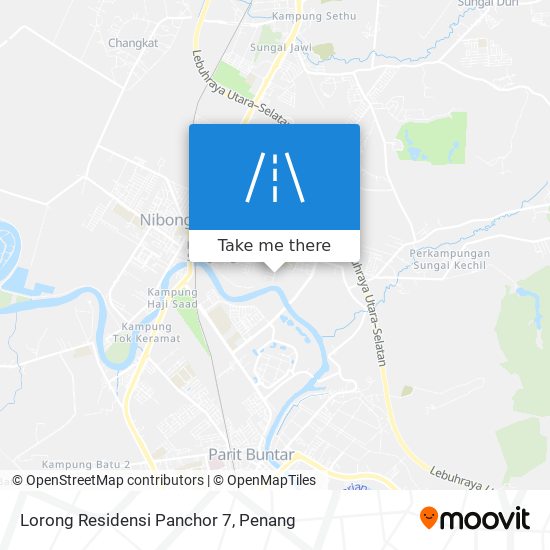 Lorong Residensi Panchor 7 map