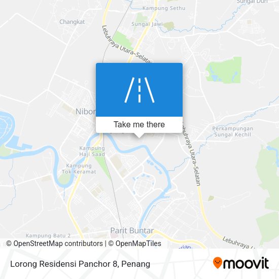 Lorong Residensi Panchor 8 map