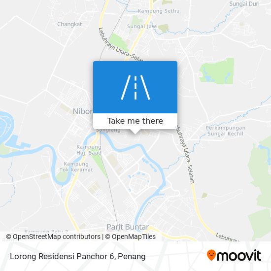 Lorong Residensi Panchor 6 map