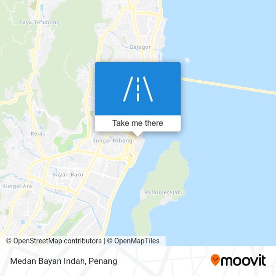 Medan Bayan Indah map