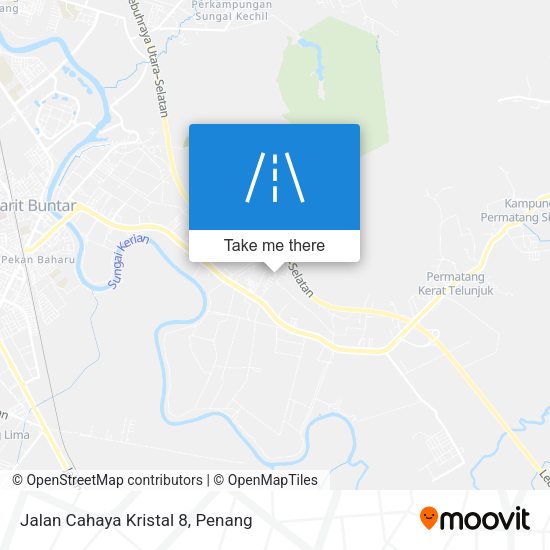 Jalan Cahaya Kristal 8 map