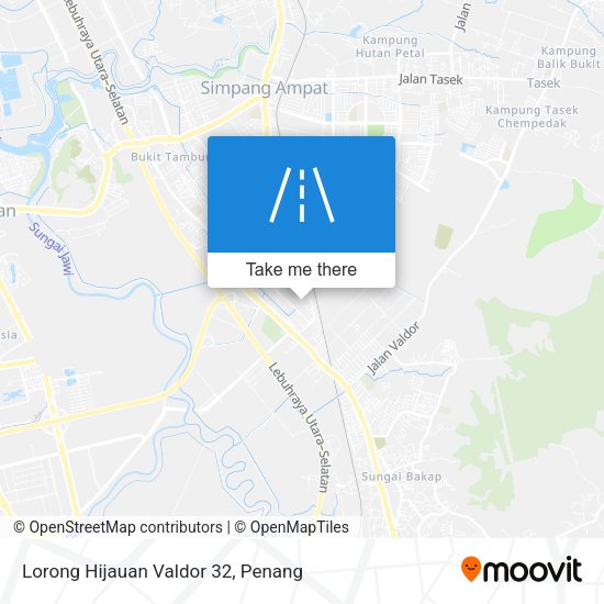 Peta Lorong Hijauan Valdor 32