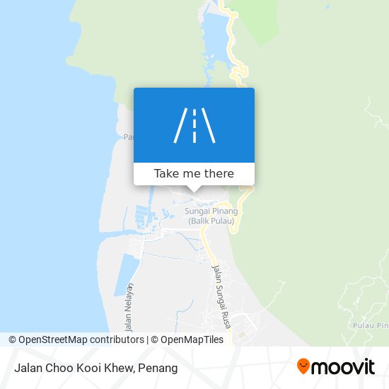 Peta Jalan Choo Kooi Khew
