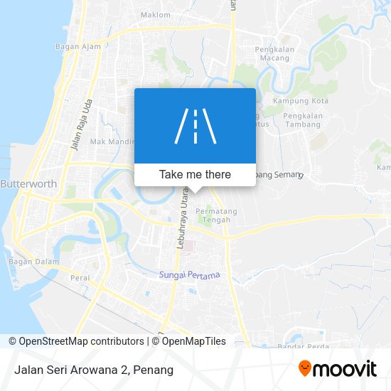 Peta Jalan Seri Arowana 2