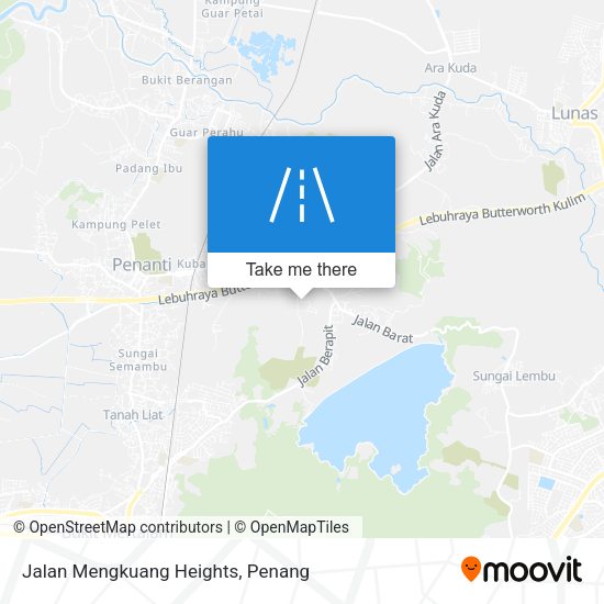Jalan Mengkuang Heights map