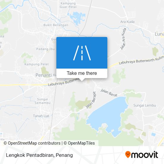 Peta Lengkok Pentadbiran