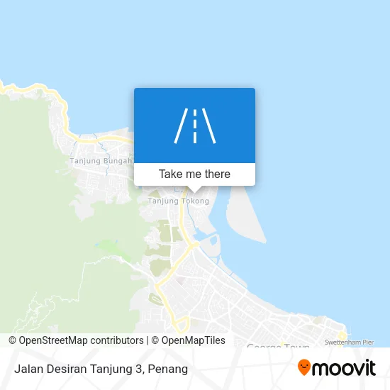 Jalan Desiran Tanjung 3 map