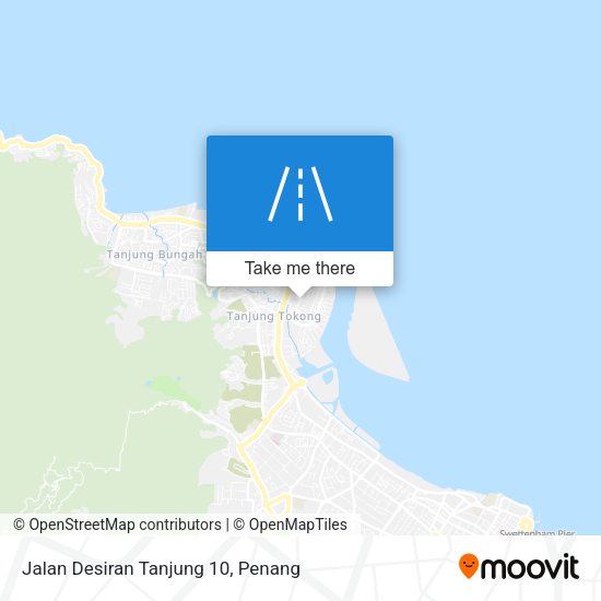 Jalan Desiran Tanjung 10 map