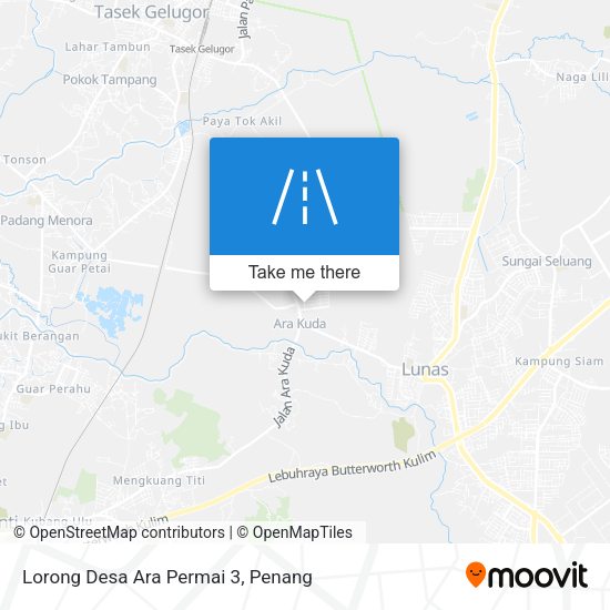 Lorong Desa Ara Permai 3 map