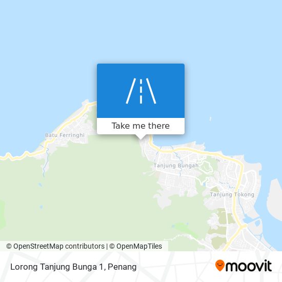 Lorong Tanjung Bunga 1 map