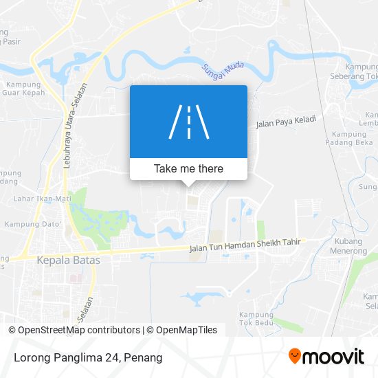 Lorong Panglima 24 map