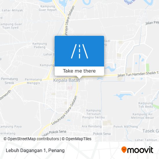 Lebuh Dagangan 1 map