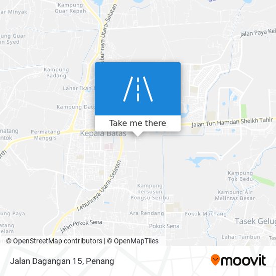 Peta Jalan Dagangan 15