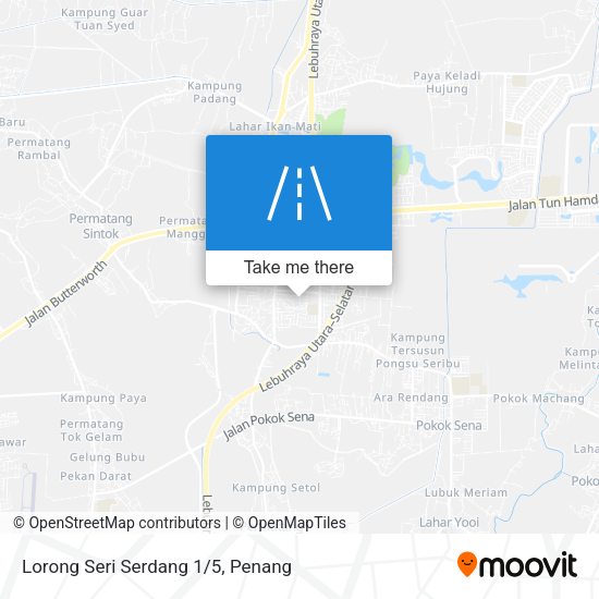 Lorong Seri Serdang 1/5 map