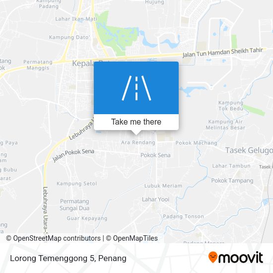 Lorong Temenggong 5 map