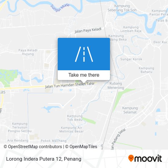 Lorong Indera Putera 12 map